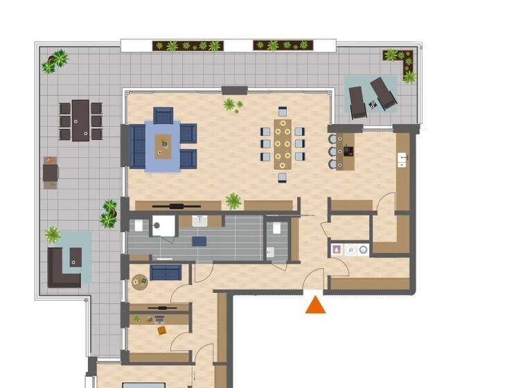 Penthouse zum Kauf - Erstbezug provisionsfrei 795.000 € 4 Zimmer 189 m² frei ab sofort Bramsche 49565