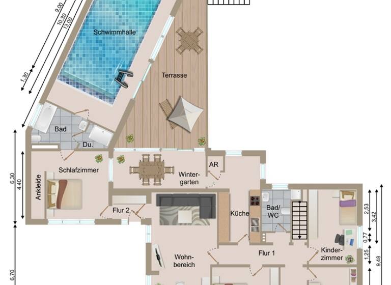 Bungalow zum Kauf 319.000 € 5 Zimmer 160 m² 4.158 m² Grundstück Hennstedt 25779