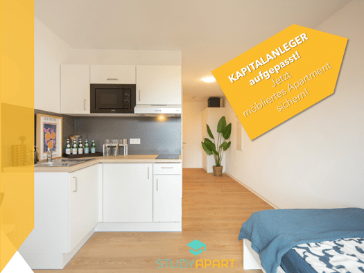 Wohnung zum Kauf - Neubau provisionsfrei als Kapitalanlage geeignet 199.000 € 1 Zimmer 19,6 m² Gleißbühl Altstadt und engere Innenstadt 90402