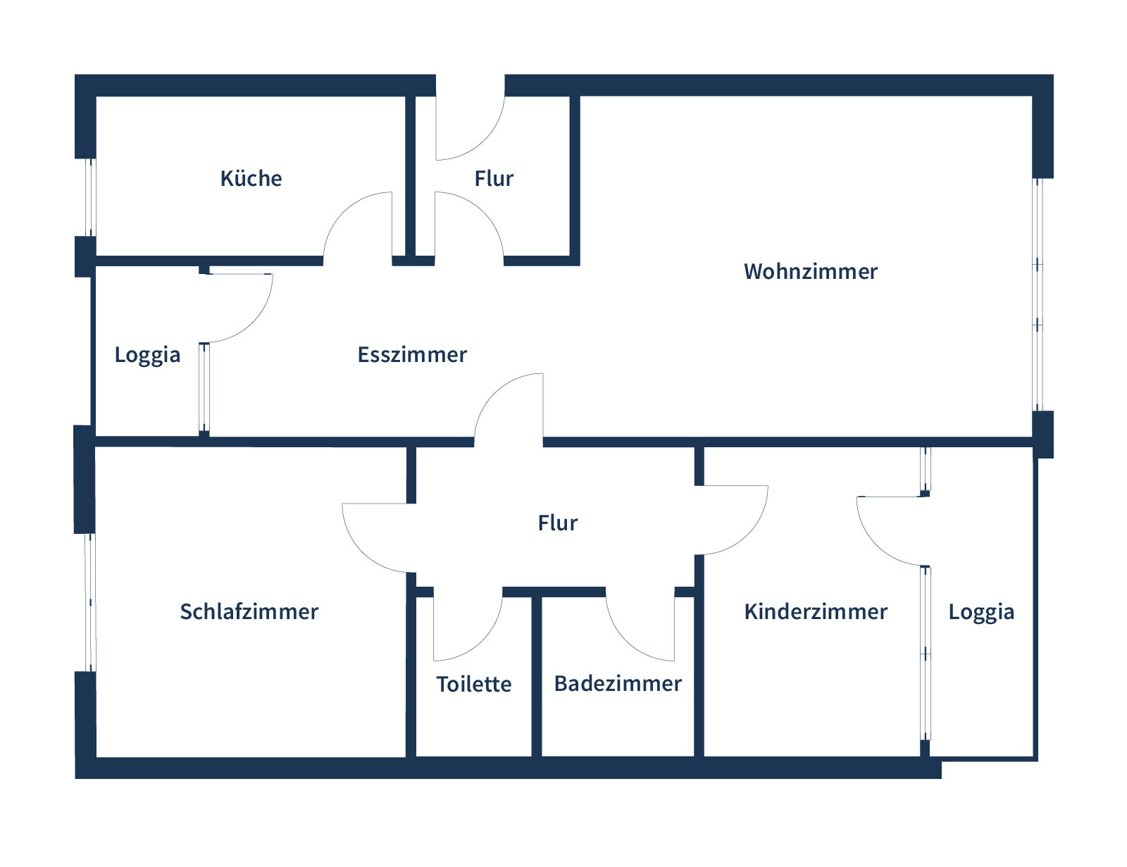 Wohnung zum Kauf 150.000 € 3 Zimmer 78,4 m²<br/>Wohnfläche 4.<br/>Geschoss Altländer Viertel Stade 21680