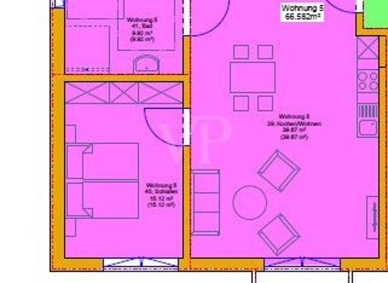 Wohnung zum Kauf provisionsfrei 259.700 € 2 Zimmer 66,6 m² Oberdachstetten 91617