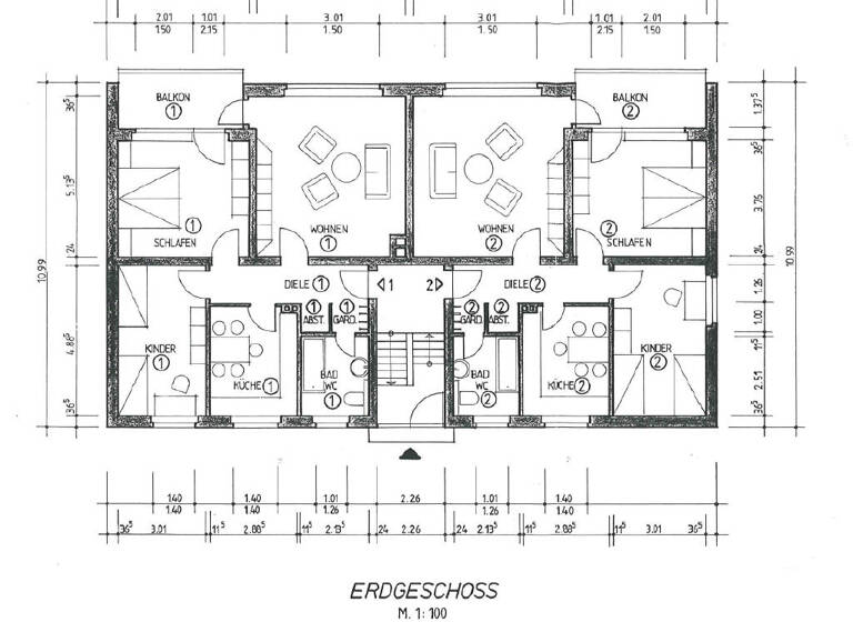 Mehrfamilienhaus zum Kauf als Kapitalanlage geeignet 823.000 € 557 m² 1.878 m² Grundstück Oelde 59302