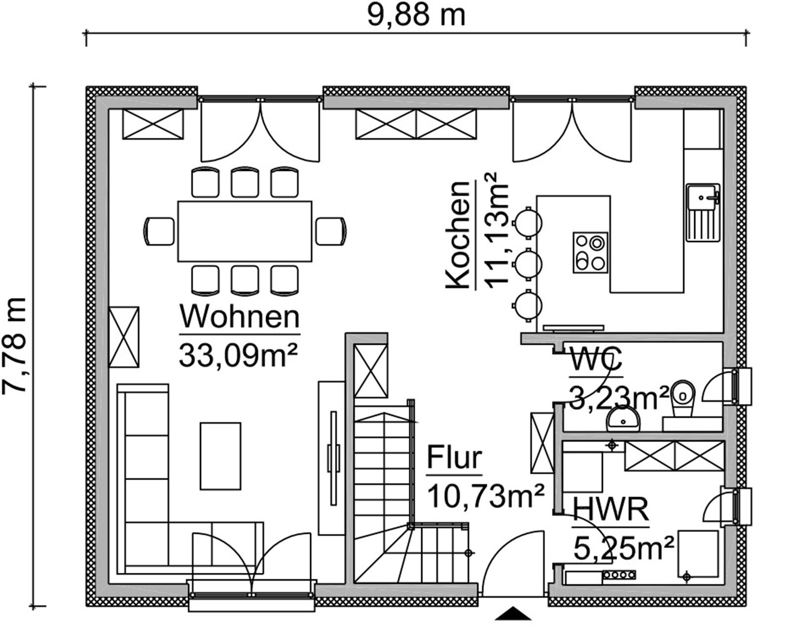 Bungalow zum Kauf provisionsfrei 423.200 € 4 Zimmer 122 m²<br/>Wohnfläche 604 m²<br/>Grundstück Herzfelde Rüdersdorf bei Berlin 15378