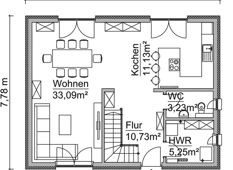 Bungalow zum Kauf provisionsfrei 423.200 € 4 Zimmer 122 m² 604 m² Grundstück Herzfelde Rüdersdorf bei Berlin 15378