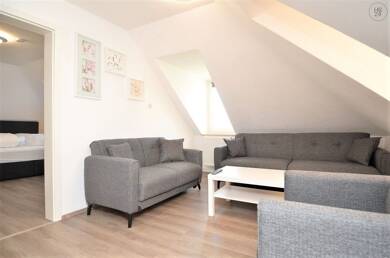 Wohnung zur Miete Wohnen auf Zeit 1.150 € 2 Zimmer 50 m² frei ab 01.08.2025 Pfersee - Süd Augsburg 86157