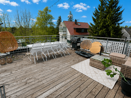 Terrassenwohnung zum Kauf 225.000 € 3 Zimmer 78,8 m² Geschoss 1/2 frei ab sofort Leibnizstraße 52 Schwenningen Villingen-Schwenningen 78056