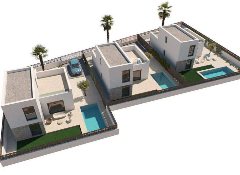 Villa zum Kauf - Erstbezug provisionsfrei 478.000 € 4 Zimmer 113 m² 315 m² Grundstück Algorfa