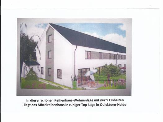 Reihenhaus zur Miete 1.745 € 5 Zimmer 123 m² 150 m² Grundstück Quickborn 25451