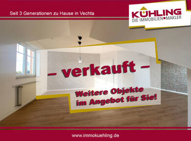 Wohnung zum Kauf 239.000 € 3 Zimmer 100 m² Dachgeschoss Lohne Lohne 49393
