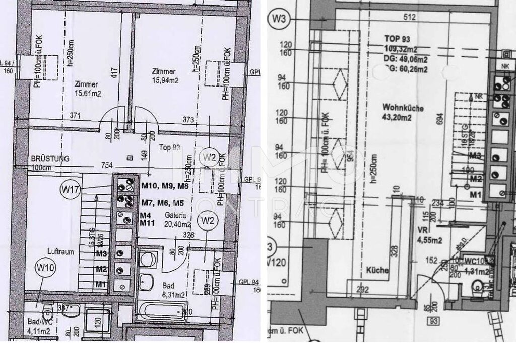 Maisonette zur Miete 1.532 € 3 Zimmer 109 m²<br/>Wohnfläche 4.<br/>Geschoss Wien 1030