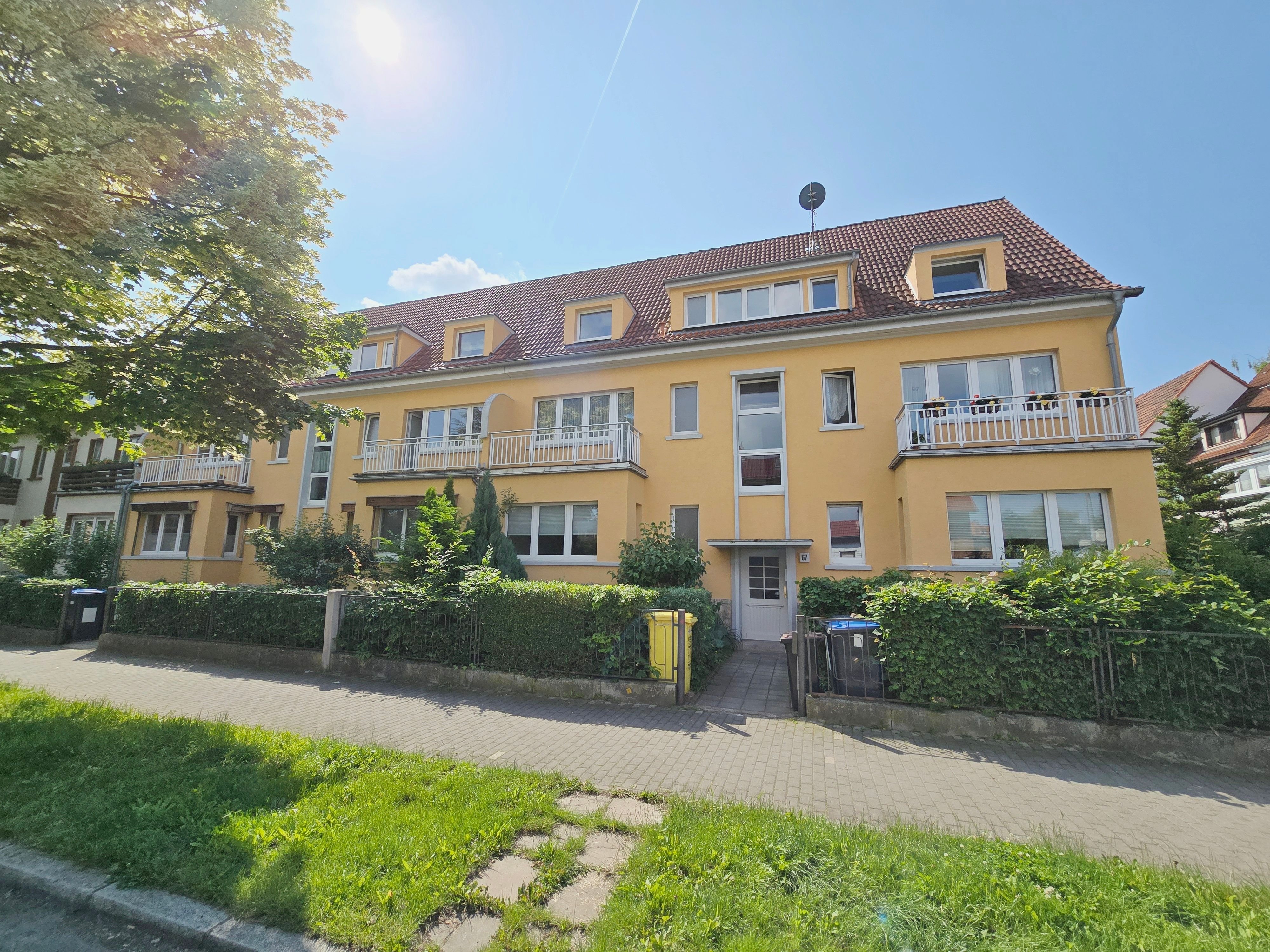 Studio zur Miete 460 € 2 Zimmer 40 m²<br/>Wohnfläche 2.<br/>Geschoss ab sofort<br/>Verfügbarkeit Hans-Loch-Str. 66 Daberstedt Erfurt 99099