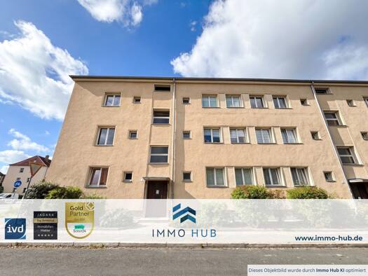 Wohnung zum Kauf 100.000 € 2 Zimmer 46,7 m² 2. Geschoss Marienbrunn Leipzig 04277