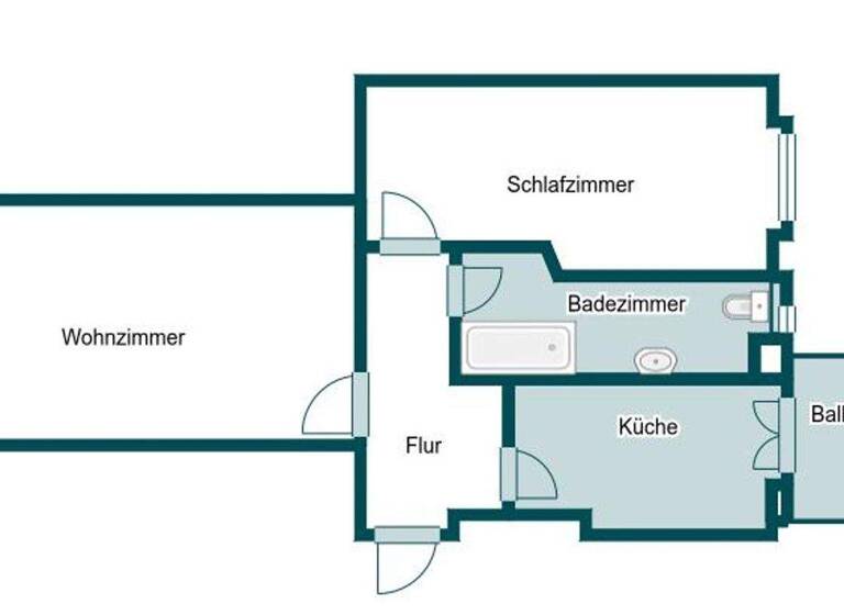 Wohnung zum Kauf 249.000 € 2 Zimmer 50,9 m² 5. Geschoss Oberschöneweide Berlin 12459