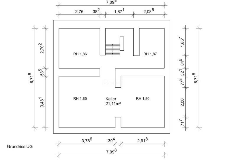 Doppelhaushälfte zum Kauf 199.000 € 4 Zimmer 84 m² 258 m² Grundstück Roßdorf 64380