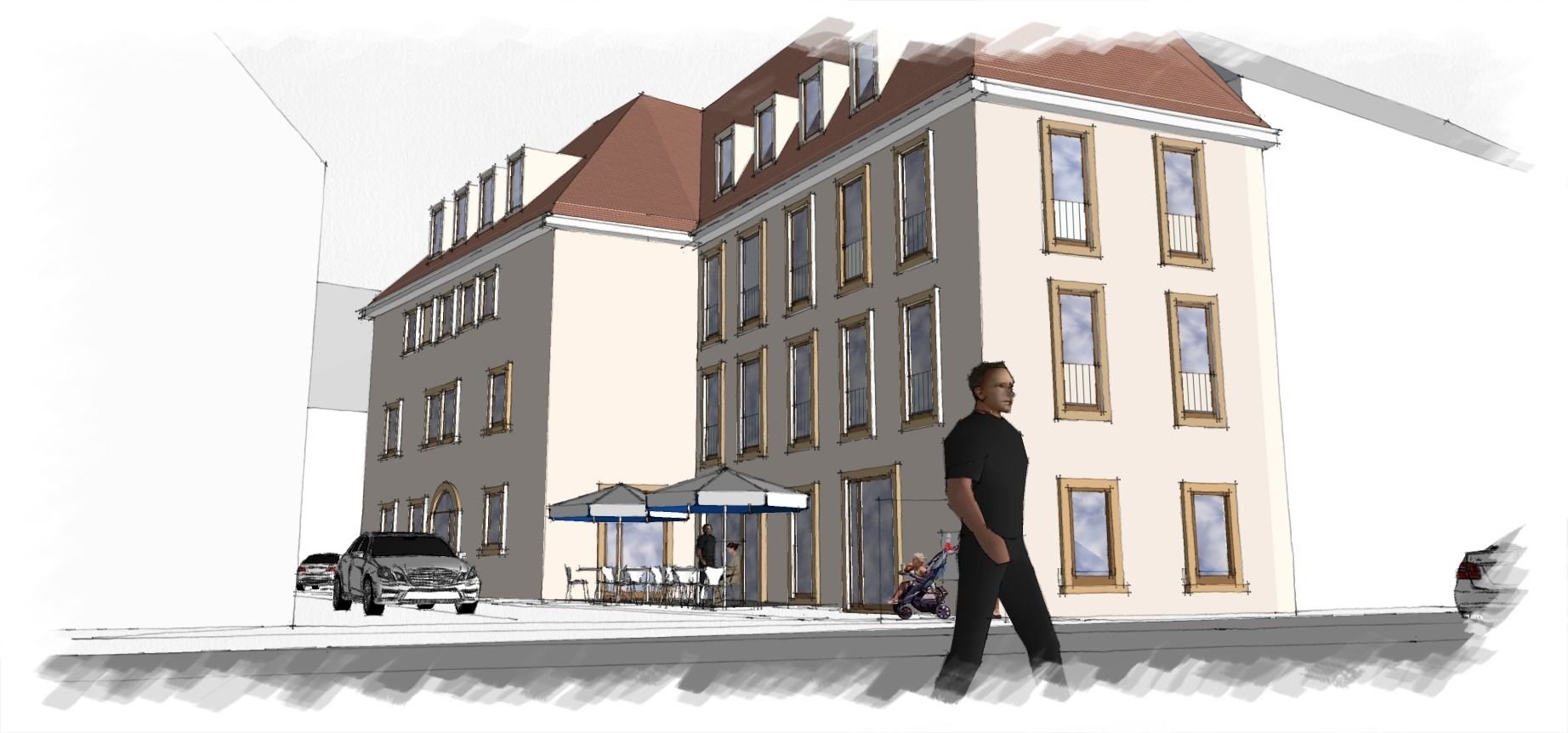 Gastronomie/Hotel zur Miete 1.300 € 126,4 m²<br/>Gastrofläche Kitzingen Kitzingen 97318