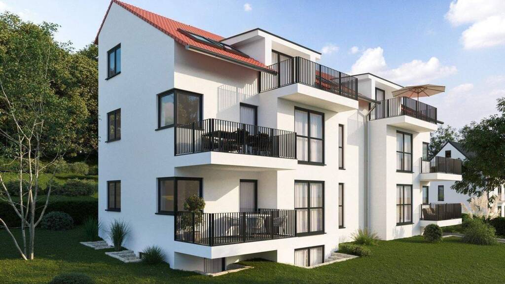 Wohnung zum Kauf - Erstbezug provisionsfrei 324.000 € 2,5 Zimmer 61,2 m² 1. Geschoss frei ab sofort Im Benzwasen 29 Backnang 71522