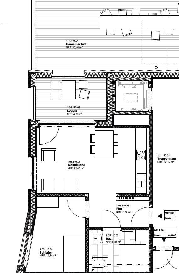 Wohnung zur Miete 735 € 2 Zimmer 51,8 m²<br/>Wohnfläche 1.<br/>Geschoss ab sofort<br/>Verfügbarkeit Emlichheim Emlichheim 49824