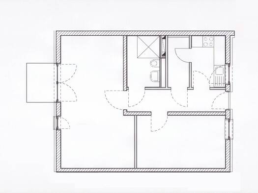 Wohnung zur Miete 500 € 2 Zimmer 61 m² 3. Geschoss frei ab 01.09.2026 Voerde Ennepetal 58256