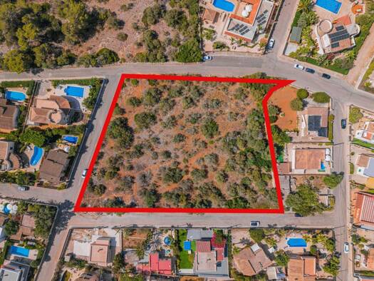 Gewerbegrundstück zum Kauf 550.000 € 4.876 m² Grundstück Baugenehmigung vorhanden frei ab sofort Santanyí 07690