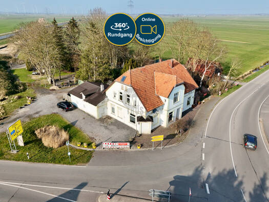 Haus zum Kauf 299.000 € 16 Zimmer 370 m² 2.407 m² Grundstück Popkenhöge Ovelgönne 26939