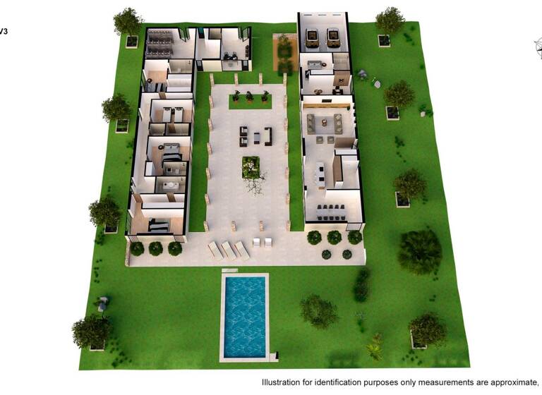 Villa zum Kauf provisionsfrei 774.000 € 7 Zimmer 294 m² 20.000 m² Grundstück Carretera Carretera Yecla 30510