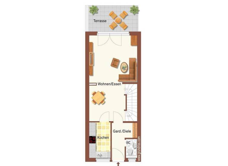 Maisonette zum Kauf 435.000 € 3 Zimmer 100 m² frei ab sofort Marielies-Schleicher-Straße 4 h Innenstadt Aschaffenburg 63743