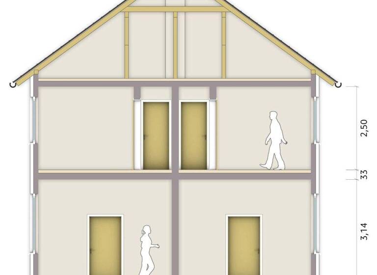 Doppelhaushälfte zum Kauf 199.000 € 3,5 Zimmer 70 m² 680 m² Grundstück Günnigfeld Bochum, Günnigfeld 44866