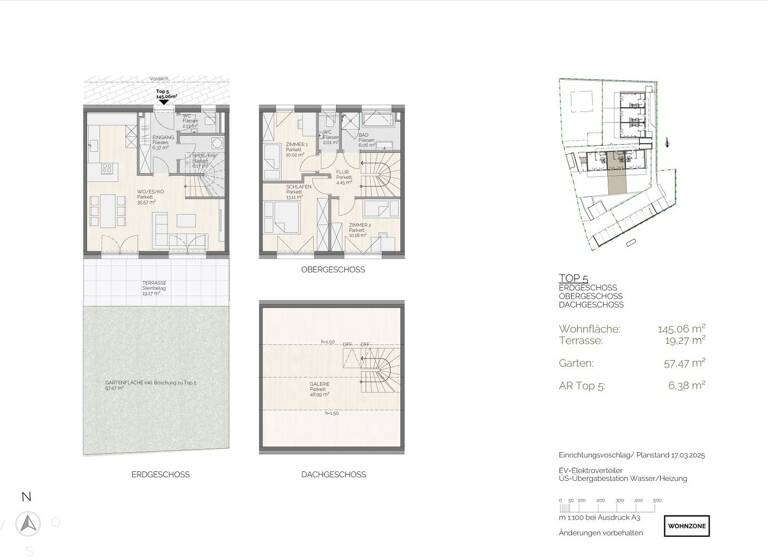 Reihenmittelhaus zum Kauf - Erstbezug 764.000 € 5 Zimmer 145,1 m² Mattsee 5163