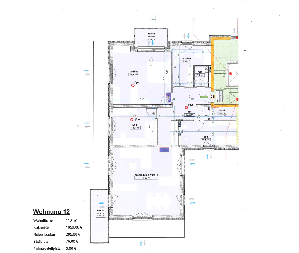 Wohnung zur Miete 1.650 € 4 Zimmer 118 m²<br/>Wohnfläche 3.<br/>Geschoss 01.05.2025<br/>Verfügbarkeit Delitzsch Delitzsch 04509