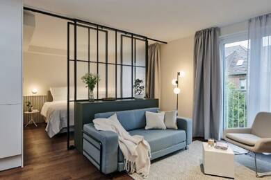 Studio zur Miete Wohnen auf Zeit 1.410 € 1,5 Zimmer 44 m² frei ab sofort Oeverseestraße 7 Altona-Nord Hamburg 22769