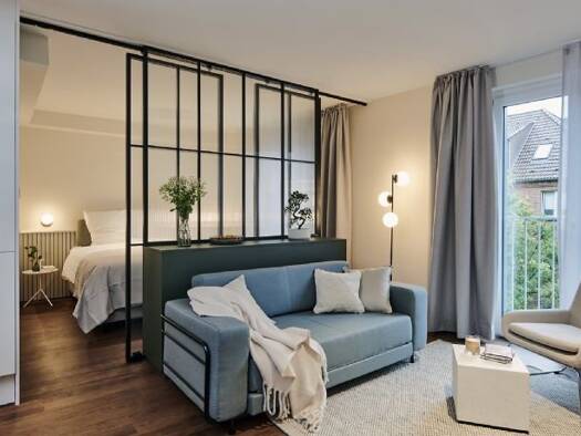 Wohnung zur Miete 1.586 € 1,5 Zimmer 44 m² 4. Geschoss frei ab sofort Oeverseestraße Altona-Nord Altona 22769