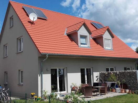 Doppelhaushälfte zur Miete 2.200 € 5 Zimmer 155 m² 600 m² Grundstück Alte Dorfstraße 8 l Seeburg Dallgow-Döberitz 14624