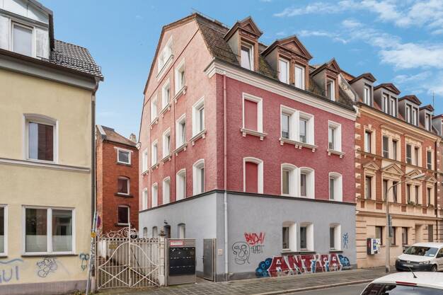 Mehrfamilienhaus zum Kauf 1.800.000 € 458 m² 232 m² Grundstück Gostenhof Nürnberg 90429