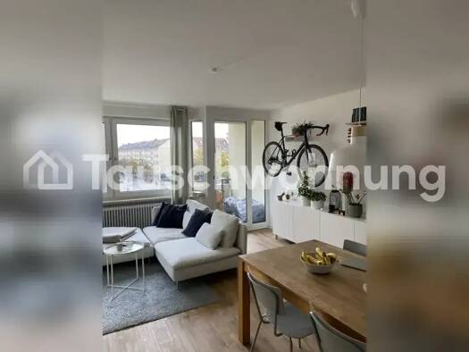 Wohnung zur Miete Tauschwohnung 837 € 1 Zimmer 49 m² 3. Geschoss Schwabing-West München 80797