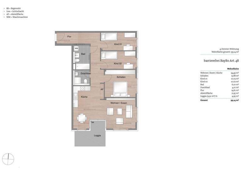Wohnung zum Kauf 885.000 € 4 Zimmer 99 m² 2. Geschoss Ramersdorf-Perlach München 81737