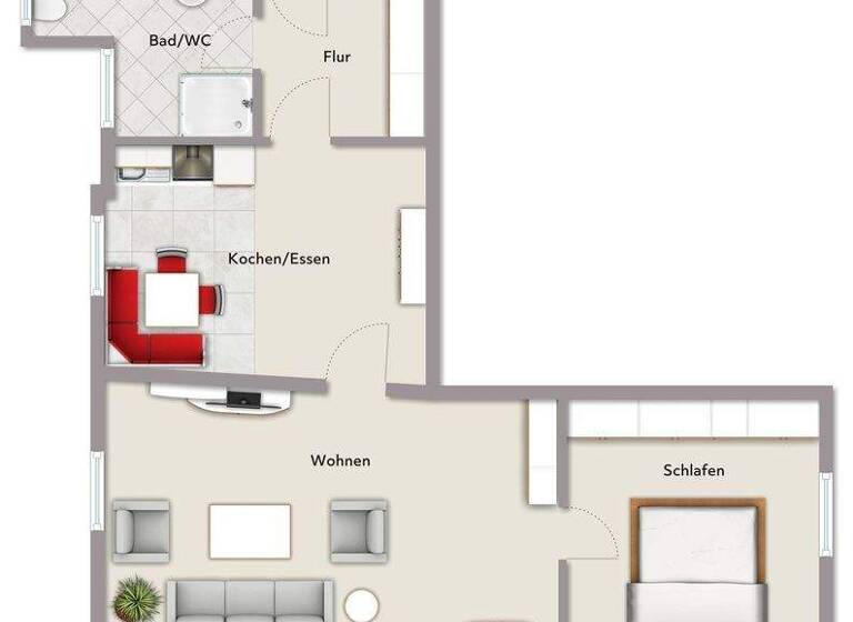 Wohnung zum Kauf 249.000 € 2 Zimmer 67 m² 2. Geschoss Durlach Karlsruhe / Durlach 76227
