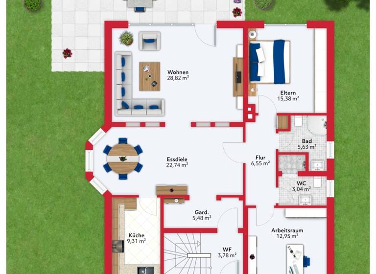 Einfamilienhaus zum Kauf 6 Zimmer 210 m² 840 m² Grundstück Jesteburg 21266