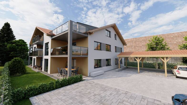 Wohnung zum Kauf - Neubau als Kapitalanlage geeignet 153.040 € 1 Zimmer 43,1 m² Königsberg 33 Gangkofen Gangkofen 84140