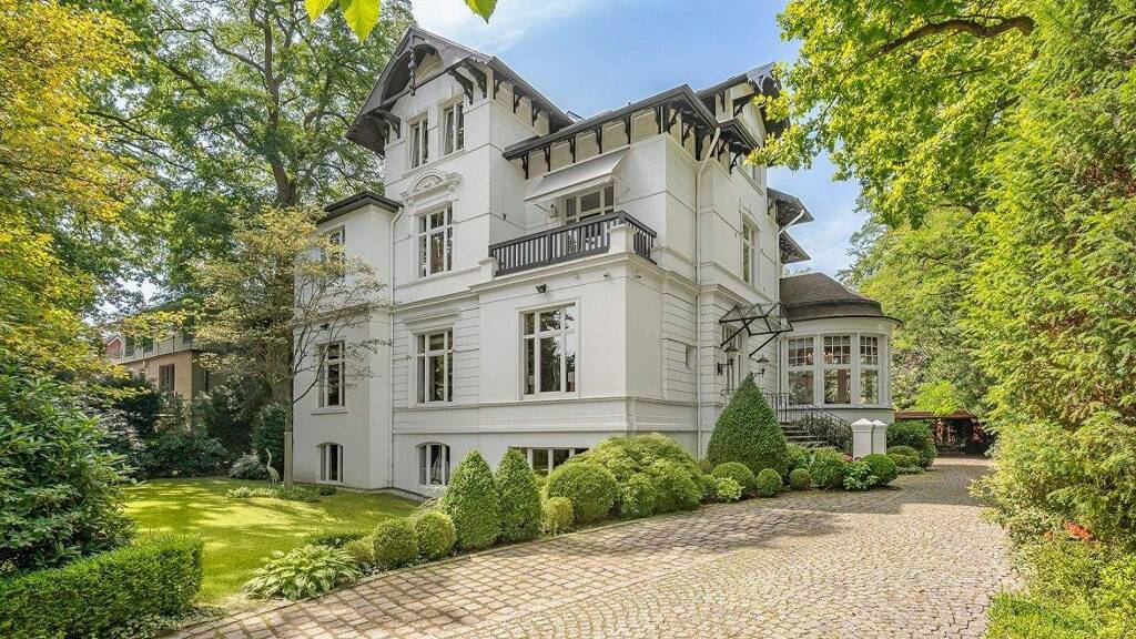 Villa zum Kauf 5.990.000 € 13 Zimmer 592,9 m² 1.689 m² Grundstück Othmarschen Hamburg 22605