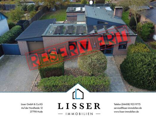 Bungalow zum Kauf 329.900 € 4 Zimmer 125 m² 821 m² Grundstück frei ab sofort Hasenlauf 1 Hude Hude (Oldenburg) 27798