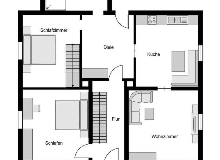 Mehrfamilienhaus zum Kauf 355.000 € 10,5 Zimmer 258 m² 595 m² Grundstück Langendreer Bochum 44892