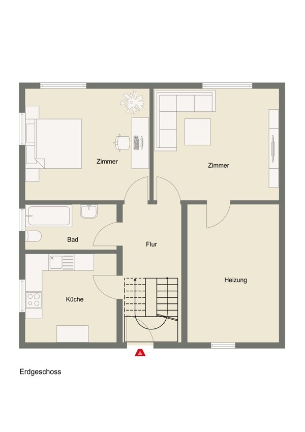 Mehrfamilienhaus zum Kauf 489.000 € 8 Zimmer 165 m²<br/>Wohnfläche 1.116 m²<br/>Grundstück Landshausen Kraichtal / Landshausen 76703