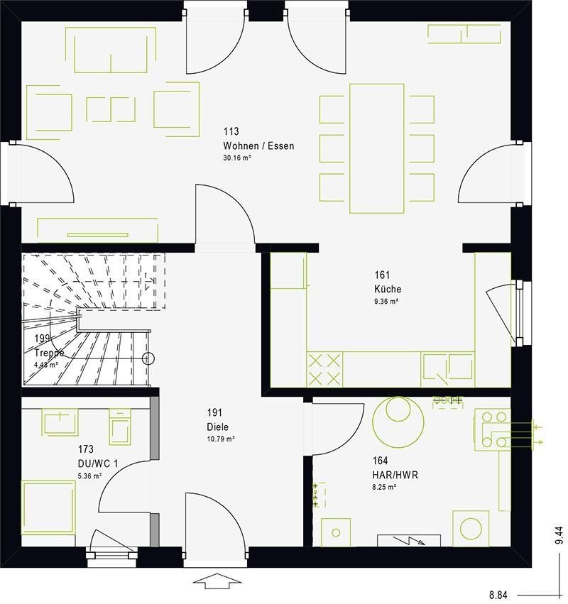 Einfamilienhaus zum Kauf provisionsfrei 469.899 € 4 Zimmer 135 m²<br/>Wohnfläche 600 m²<br/>Grundstück Korlingen 54317