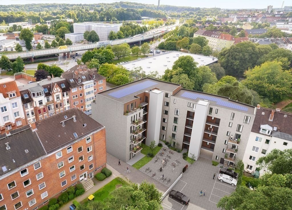 Wohnung zur Miete 1.185 € 2 Zimmer 70,2 m²<br/>Wohnfläche 5.<br/>Geschoss ab sofort<br/>Verfügbarkeit Sörensenstr. 14-16 Gaarden - Süd / Kronsburg Bezirk 4 Kiel 24143