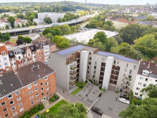 Wohnung zur Miete 1.185 € 2 Zimmer 70,2 m² Dachgeschoss, 5. Geschoss frei ab sofort Sörensenstr. 14-16 Gaarden-Süd Kiel 24143