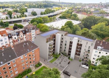 Wohnung zur Miete 1.185 € 2 Zimmer 70,2 m² 5. Geschoss frei ab sofort Sörensenstr. 14-16 Gaarden - Süd / Kronsburg Bezirk 4 Kiel 24143