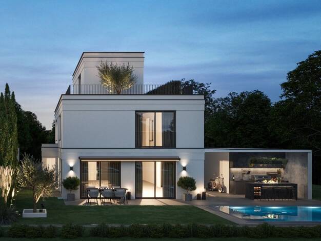 Villa zum Kauf provisionsfrei 2.499.000 € 6 Zimmer 240 m² 443 m² Grundstück Pasing-Obermenzing München 81243