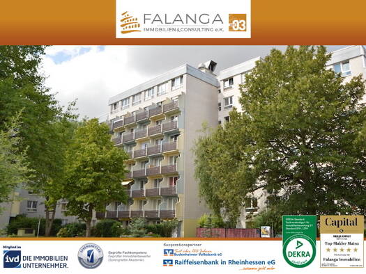 Wohnung zum Kauf 73.000 € 1 Zimmer 19,2 m² Hartenberg/Münchfeld Mainz / Hartenberg 55122