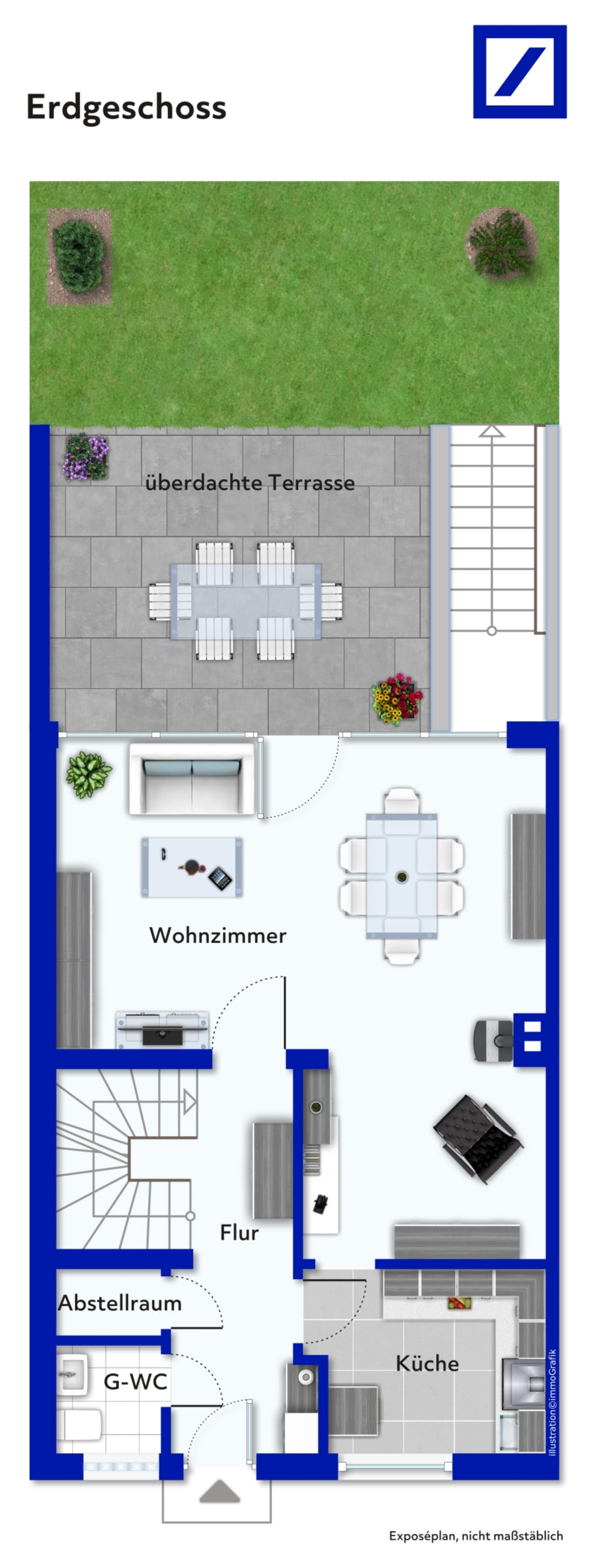 Reihenmittelhaus zum Kauf 239.000 € 4 Zimmer 102 m²<br/>Wohnfläche 306 m²<br/>Grundstück Goch Goch 47574