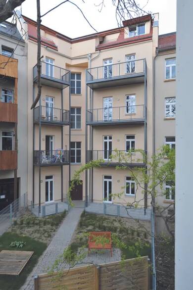 Wohnung zur Miete 900 € 3 Zimmer 71 m² Geschoss 1/1 frei ab sofort Zentrum Leipzig 04107